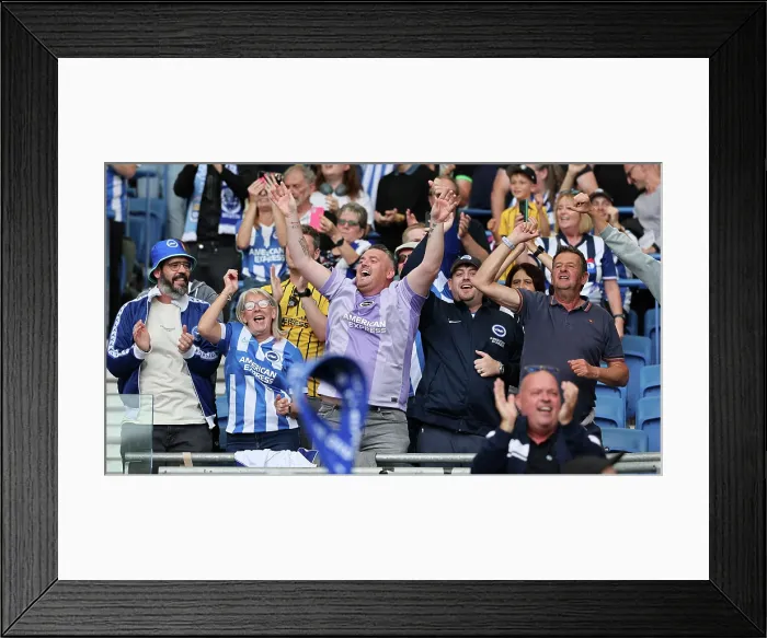 Framed Print : Brighton and Hove Albion v Manchester City Premier League 31AUG25 Framed Print : Brighton and Hove Albion v Manchester City Premier League 31AUG25