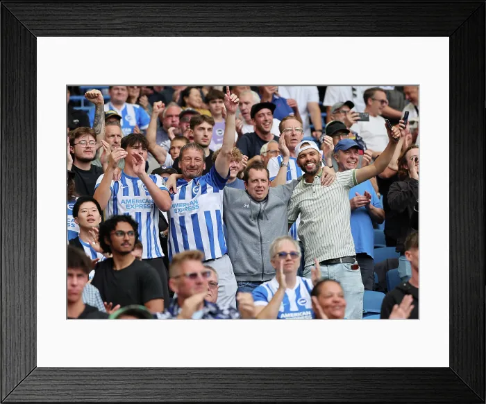 Framed Print : Brighton and Hove Albion v Manchester City Premier League 31AUG25 Framed Print : Brighton and Hove Albion v Manchester City Premier League 31AUG25