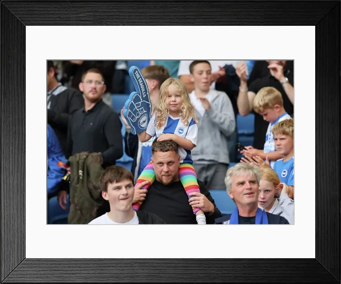 Framed Print : Brighton and Hove Albion v Manchester City Premier League 31AUG25 Framed Print : Brighton and Hove Albion v Manchester City Premier League 31AUG25