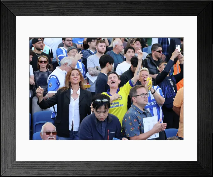 Framed Print : Brighton and Hove Albion v Manchester City Premier League 31AUG25 Framed Print : Brighton and Hove Albion v Manchester City Premier League 31AUG25