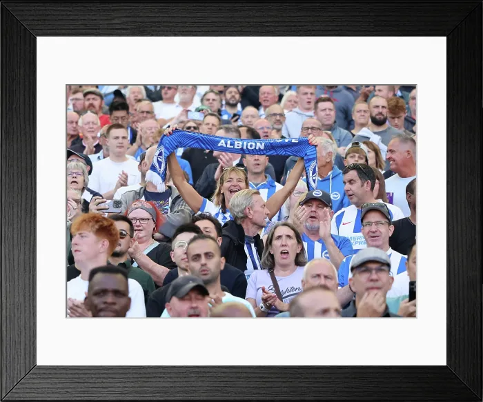 Framed Print : Brighton and Hove Albion v Manchester City Premier League 31AUG25 Framed Print : Brighton and Hove Albion v Manchester City Premier League 31AUG25