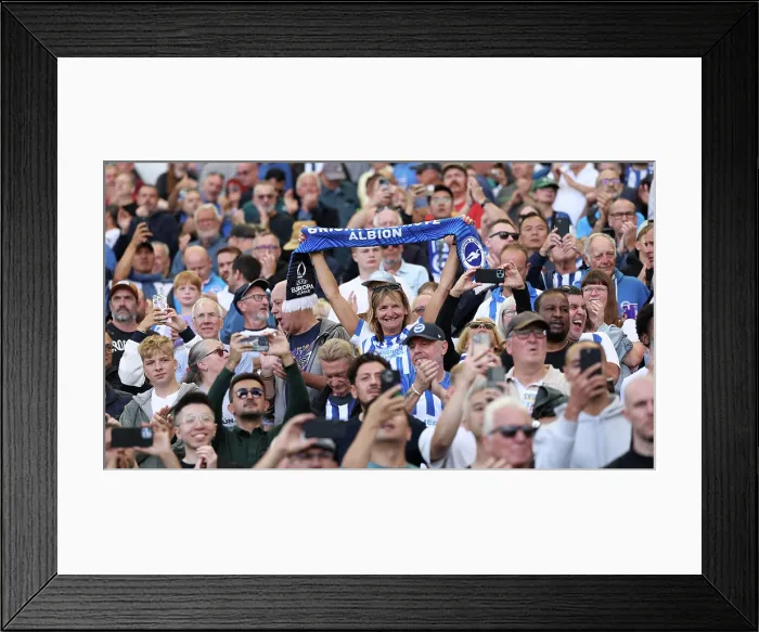 Framed Print : Brighton and Hove Albion v Manchester City Premier League 31AUG25 Framed Print : Brighton and Hove Albion v Manchester City Premier League 31AUG25
