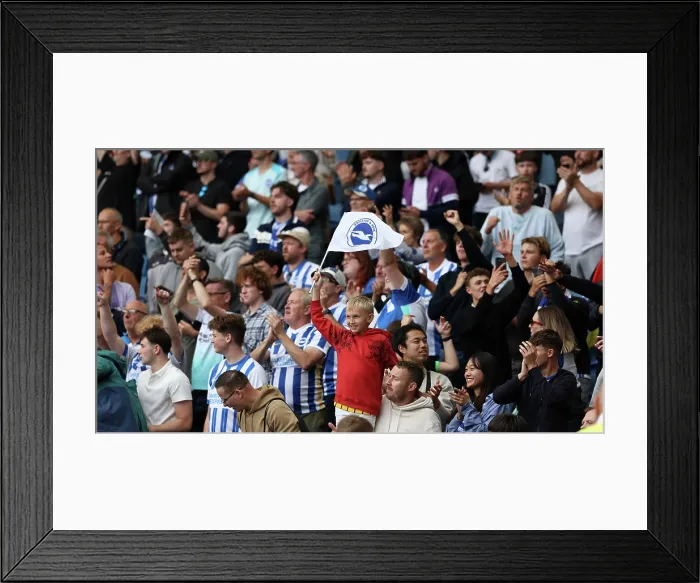 Framed Print : Brighton and Hove Albion v Manchester City Premier League 31AUG25 Framed Print : Brighton and Hove Albion v Manchester City Premier League 31AUG25