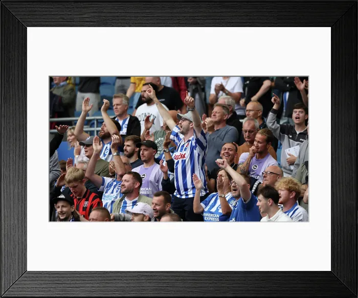 Framed Print : Brighton and Hove Albion v Manchester City Premier League 31AUG25 Framed Print : Brighton and Hove Albion v Manchester City Premier League 31AUG25