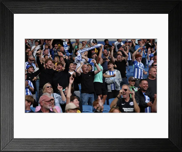 Framed Print : Brighton and Hove Albion v Manchester City Premier League 31AUG25 Framed Print : Brighton and Hove Albion v Manchester City Premier League 31AUG25