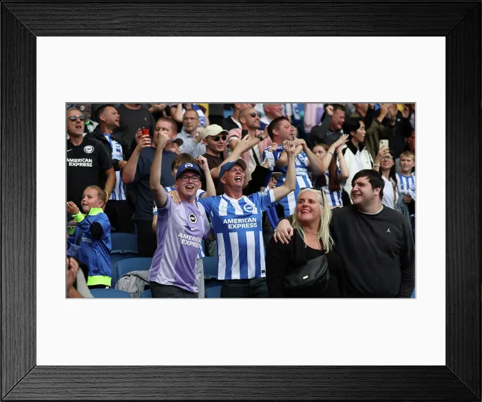 Framed Print : Brighton and Hove Albion v Manchester City Premier League 31AUG25 Framed Print : Brighton and Hove Albion v Manchester City Premier League 31AUG25