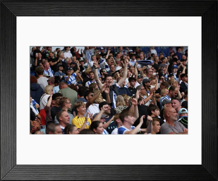 Framed Print : Brighton and Hove Albion v Manchester City Premier League 31AUG25 Framed Print : Brighton and Hove Albion v Manchester City Premier League 31AUG25