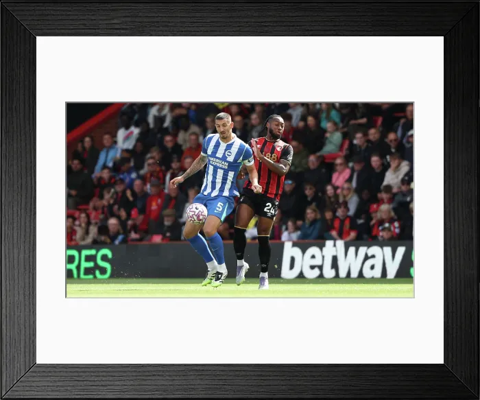 Framed Print : AFC Bournemouth v Brighton and Hove Albion Premier League 13SEP25