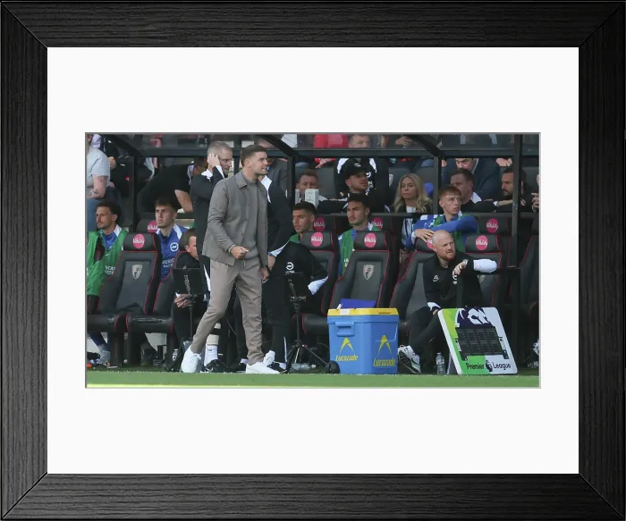 Framed Print : AFC Bournemouth v Brighton and Hove Albion Premier League 13SEP25 Framed Print : AFC Bournemouth v Brighton and Hove Albion Premier League 13SEP25
