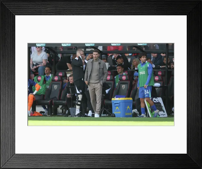 Framed Print : AFC Bournemouth v Brighton and Hove Albion Premier League 13SEP25 Framed Print : AFC Bournemouth v Brighton and Hove Albion Premier League 13SEP25