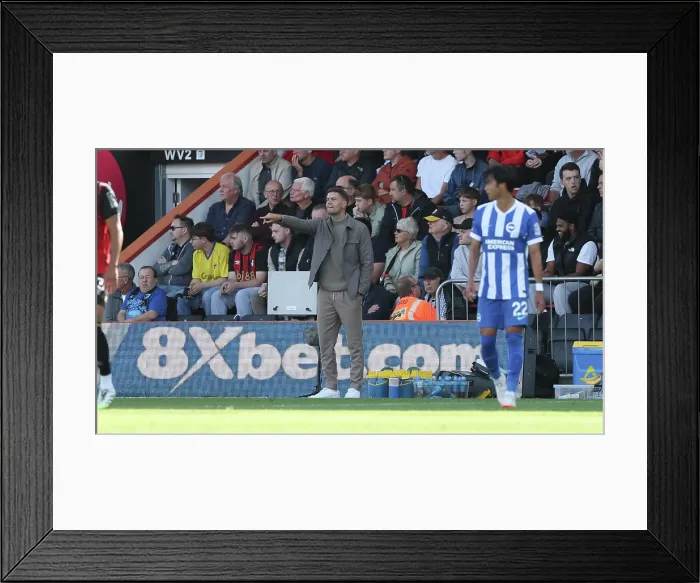 Framed Print : AFC Bournemouth v Brighton and Hove Albion Premier League 13SEP25 Framed Print : AFC Bournemouth v Brighton and Hove Albion Premier League 13SEP25