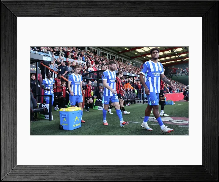Framed Print : AFC Bournemouth v Brighton and Hove Albion Premier League 13SEP25 Framed Print : AFC Bournemouth v Brighton and Hove Albion Premier League 13SEP25