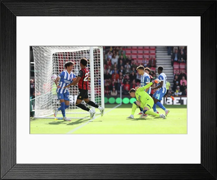 Framed Print : AFC Bournemouth v Brighton and Hove Albion Premier League 13SEP25 Framed Print : AFC Bournemouth v Brighton and Hove Albion Premier League 13SEP25