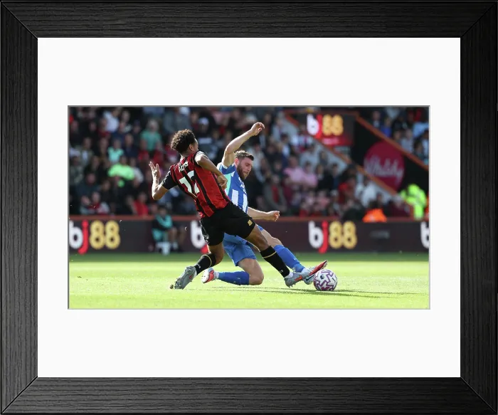 Framed Print : AFC Bournemouth v Brighton and Hove Albion Premier League 13SEP25