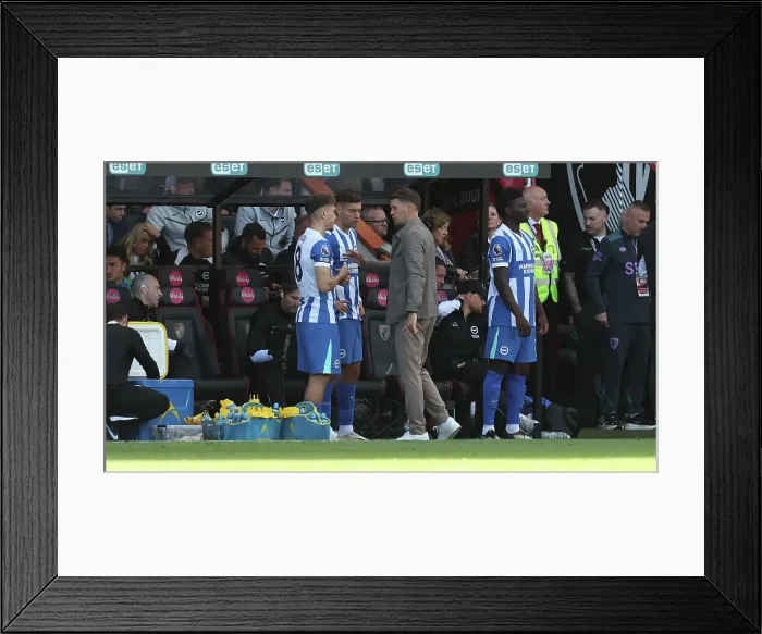 Framed Print : AFC Bournemouth v Brighton and Hove Albion Premier League 13SEP25 Framed Print : AFC Bournemouth v Brighton and Hove Albion Premier League 13SEP25