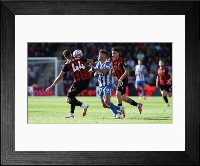 Framed Print : AFC Bournemouth v Brighton and Hove Albion Premier League 13SEP25