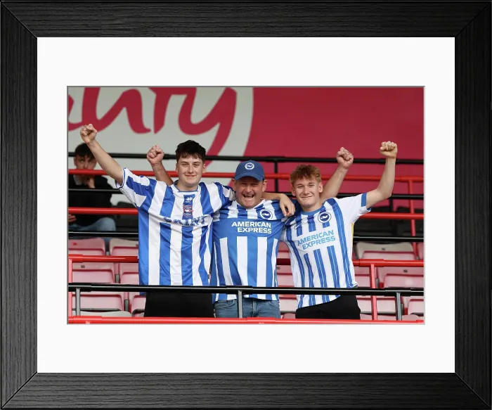 Framed Print : AFC Bournemouth v Brighton and Hove Albion Premier League 13SEP25