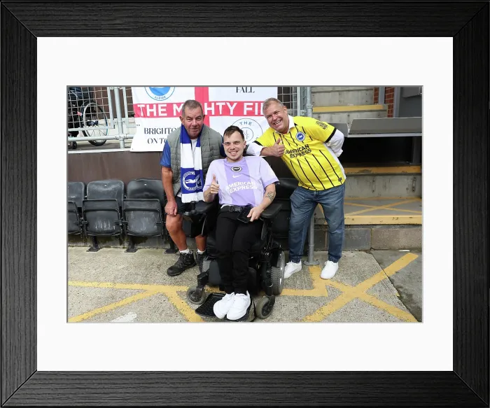 Framed Print : AFC Bournemouth v Brighton and Hove Albion Premier League 13SEP25
