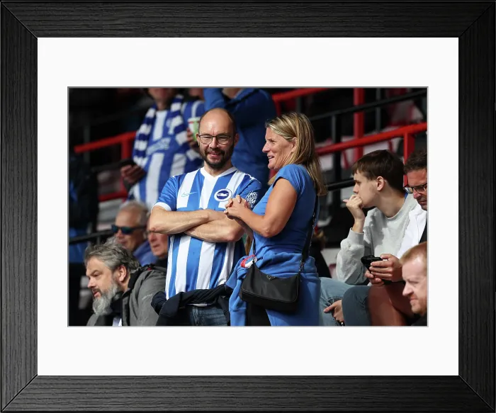 Framed Print : AFC Bournemouth v Brighton and Hove Albion Premier League 13SEP25
