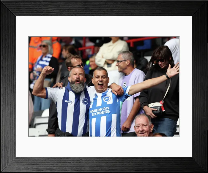 Framed Print : AFC Bournemouth v Brighton and Hove Albion Premier League 13SEP25