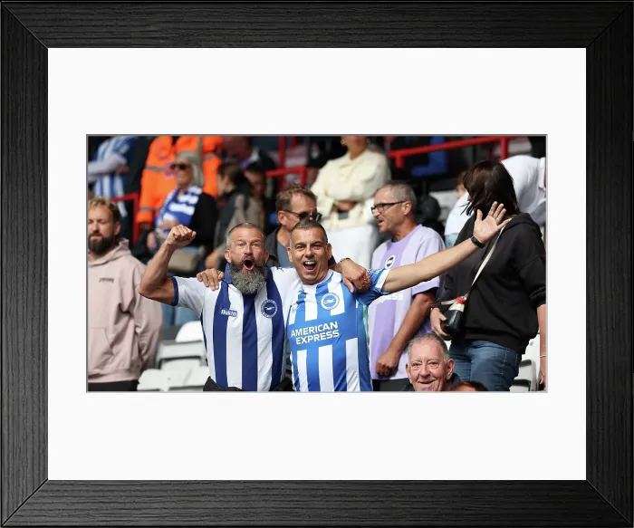 Framed Print : AFC Bournemouth v Brighton and Hove Albion Premier League 13SEP25