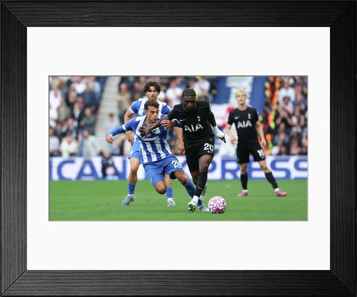 Framed Print : Brighton and Hove Albion v Tottenham Hotspur Premier League 20SEP25 Framed Print : Brighton and Hove Albion v Tottenham Hotspur Premier League 20SEP25