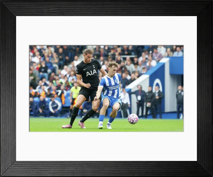 Framed Print : Brighton and Hove Albion v Tottenham Hotspur Premier League 20SEP25 Framed Print : Brighton and Hove Albion v Tottenham Hotspur Premier League 20SEP25