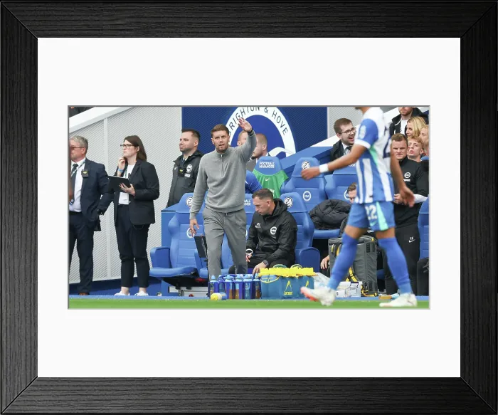 Framed Print : Brighton and Hove Albion v Tottenham Hotspur Premier League 20SEP25 Framed Print : Brighton and Hove Albion v Tottenham Hotspur Premier League 20SEP25