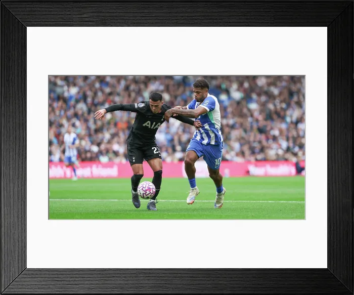 Framed Print : Brighton and Hove Albion v Tottenham Hotspur Premier League 20SEP25 Framed Print : Brighton and Hove Albion v Tottenham Hotspur Premier League 20SEP25