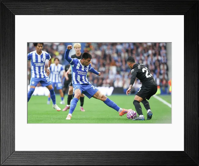 Framed Print : Brighton and Hove Albion v Tottenham Hotspur Premier League 20SEP25 Framed Print : Brighton and Hove Albion v Tottenham Hotspur Premier League 20SEP25