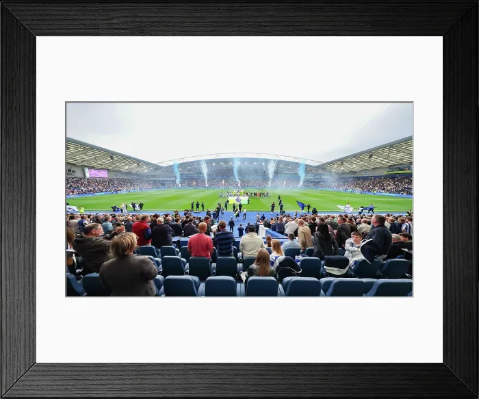 Framed Print : Brighton and Hove Albion v Tottenham Hotspur Premier League 20SEP25
