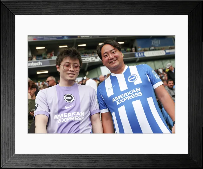Framed Print : Brighton and Hove Albion v Tottenham Hotspur Premier League 20SEP25 Framed Print : Brighton and Hove Albion v Tottenham Hotspur Premier League 20SEP25