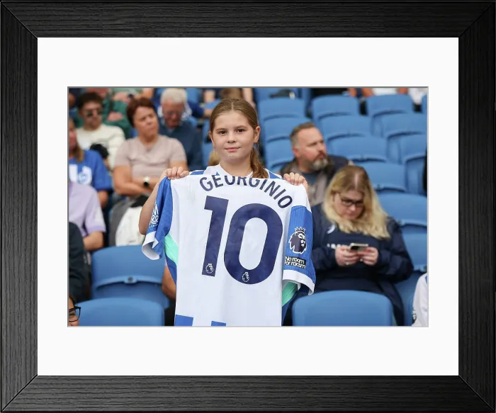 Framed Print : Brighton and Hove Albion v Tottenham Hotspur Premier League 20SEP25 Framed Print : Brighton and Hove Albion v Tottenham Hotspur Premier League 20SEP25