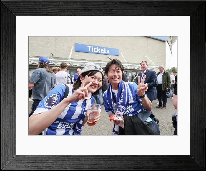 Framed Print : Brighton and Hove Albion v Tottenham Hotspur Premier League 20SEP25 Framed Print : Brighton and Hove Albion v Tottenham Hotspur Premier League 20SEP25