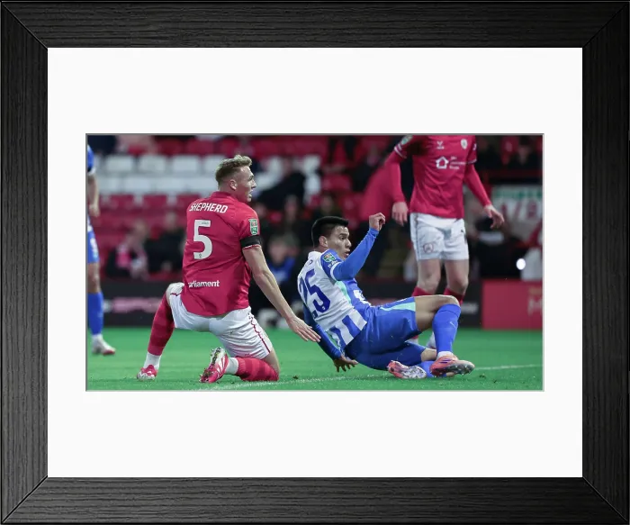 Framed Print : Barnsley v Brighton and Hove Albion Carabao Cup 23SEP25 Framed Print : Barnsley v Brighton and Hove Albion Carabao Cup 23SEP25