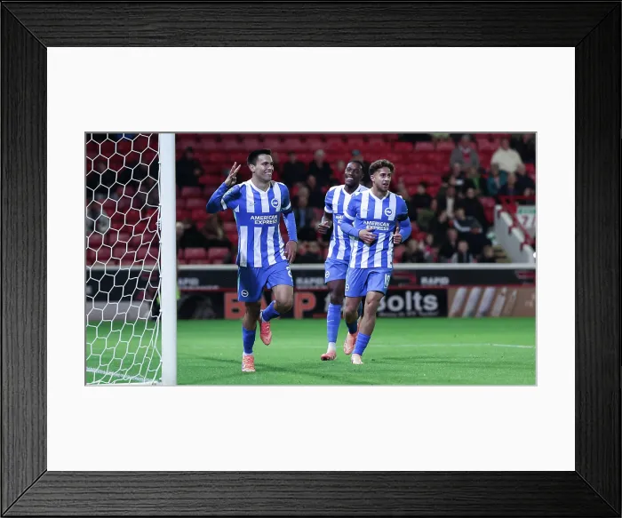Framed Print : Barnsley v Brighton and Hove Albion Carabao Cup 23SEP25 Framed Print : Barnsley v Brighton and Hove Albion Carabao Cup 23SEP25