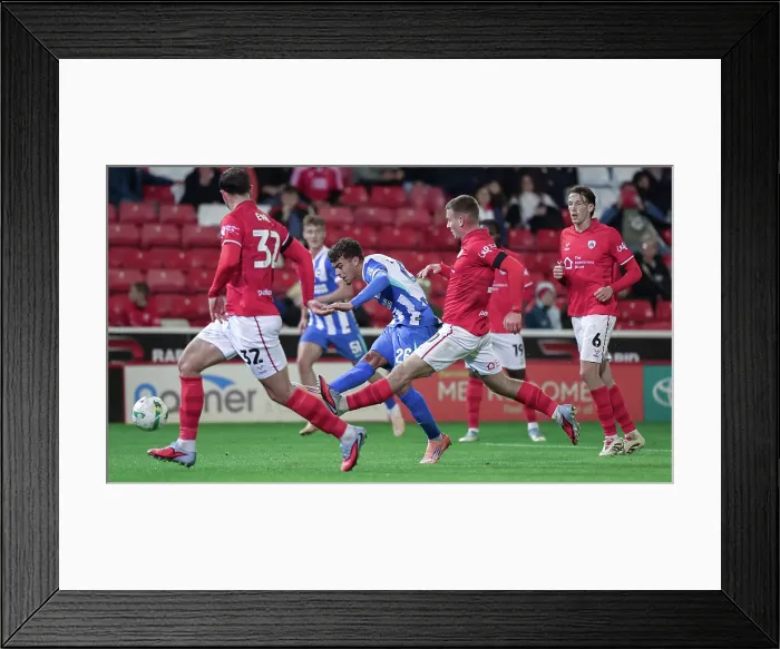 Framed Print : Barnsley v Brighton and Hove Albion Carabao Cup 23SEP25 Framed Print : Barnsley v Brighton and Hove Albion Carabao Cup 23SEP25