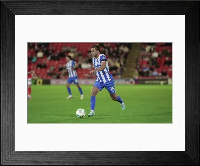 Framed Print : Barnsley v Brighton and Hove Albion Carabao Cup 23SEP25