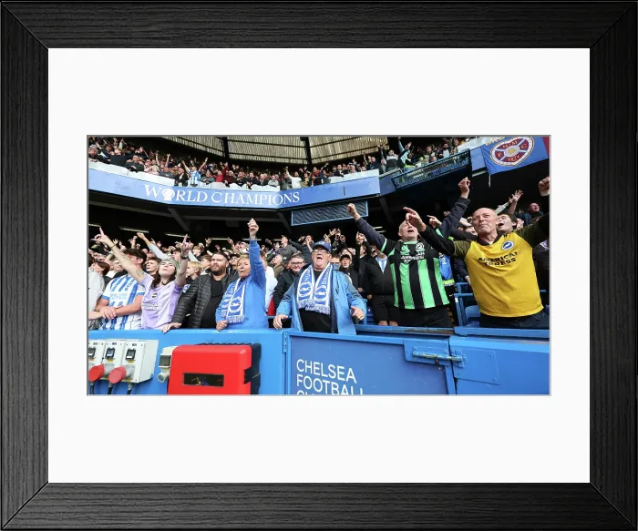 Framed Print : Chelsea v Brighton and Hove Albion Premier League 27SEP25 Framed Print : Chelsea v Brighton and Hove Albion Premier League 27SEP25