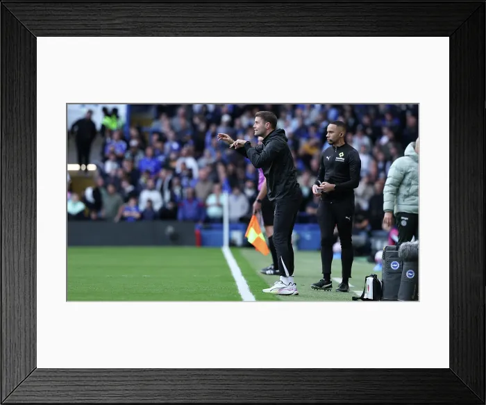 Framed Print : Chelsea v Brighton and Hove Albion Premier League 27SEP25 Framed Print : Chelsea v Brighton and Hove Albion Premier League 27SEP25