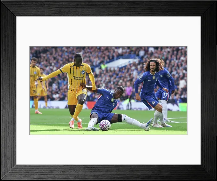 Framed Print : Chelsea v Brighton and Hove Albion Premier League 27SEP25 Framed Print : Chelsea v Brighton and Hove Albion Premier League 27SEP25