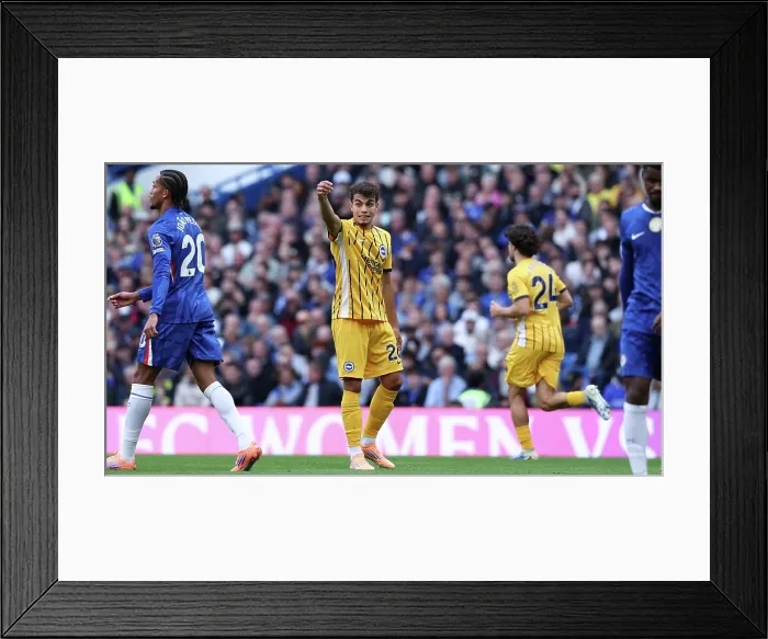 Framed Print : Chelsea v Brighton and Hove Albion Premier League 27SEP25 Framed Print : Chelsea v Brighton and Hove Albion Premier League 27SEP25