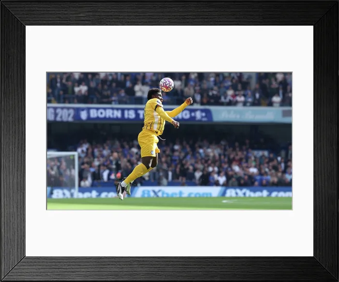 Framed Print : Chelsea v Brighton and Hove Albion Premier League 27SEP25
