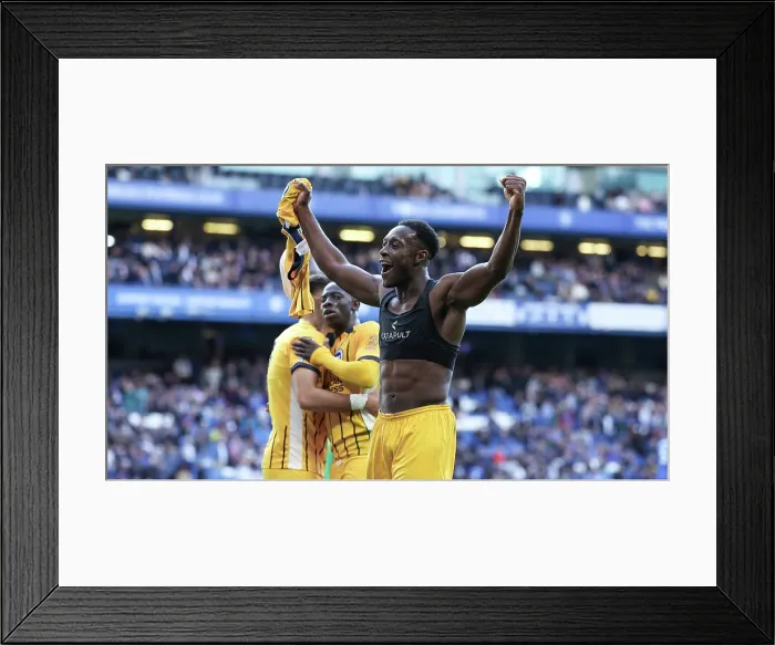 Framed Print : Chelsea v Brighton and Hove Albion Premier League 27SEP25 Framed Print : Chelsea v Brighton and Hove Albion Premier League 27SEP25