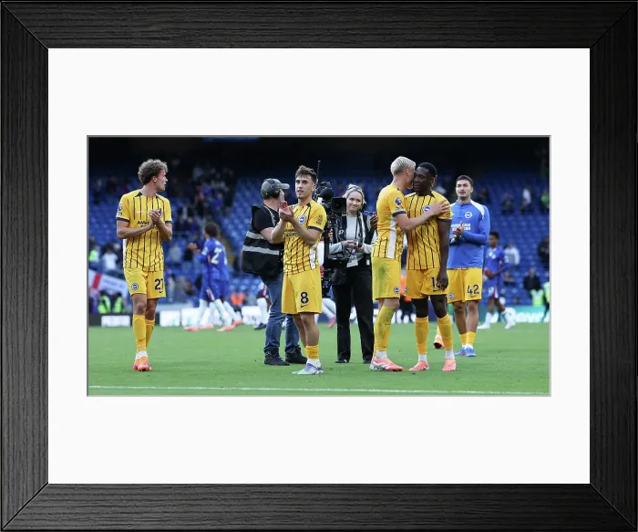 Framed Print : Chelsea v Brighton and Hove Albion Premier League 27SEP25