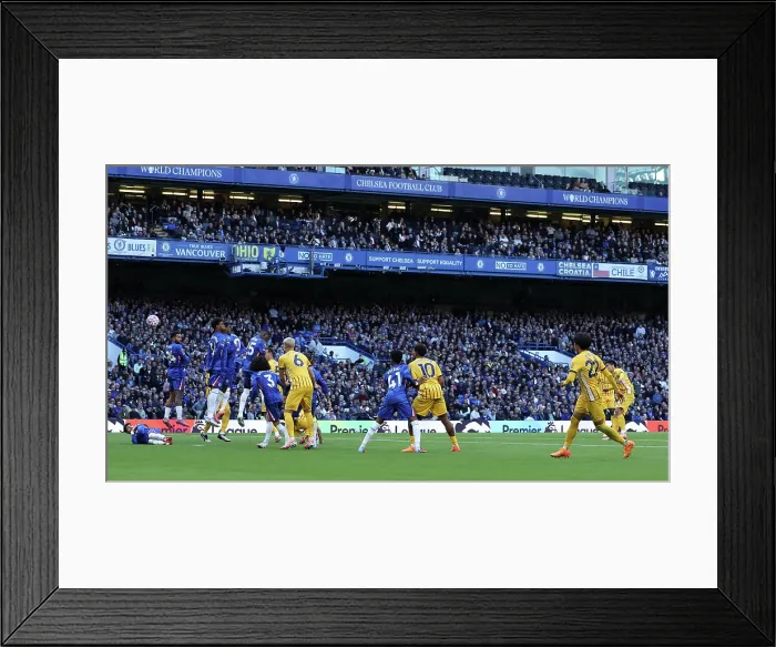Framed Print : Chelsea v Brighton and Hove Albion Premier League 27SEP25 Framed Print : Chelsea v Brighton and Hove Albion Premier League 27SEP25
