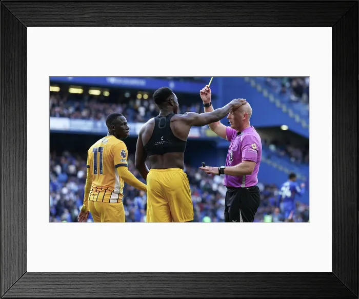 Framed Print : Chelsea v Brighton and Hove Albion Premier League 27SEP25 Framed Print : Chelsea v Brighton and Hove Albion Premier League 27SEP25