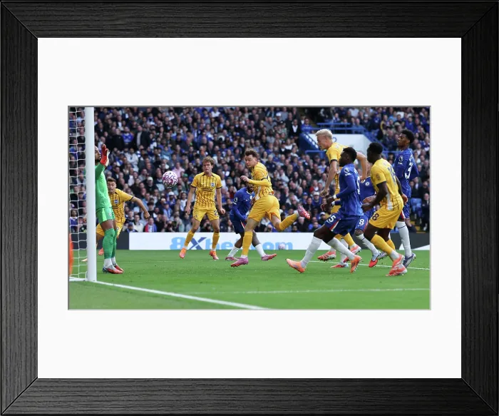 Framed Print : Chelsea v Brighton and Hove Albion Premier League 27SEP25 Framed Print : Chelsea v Brighton and Hove Albion Premier League 27SEP25