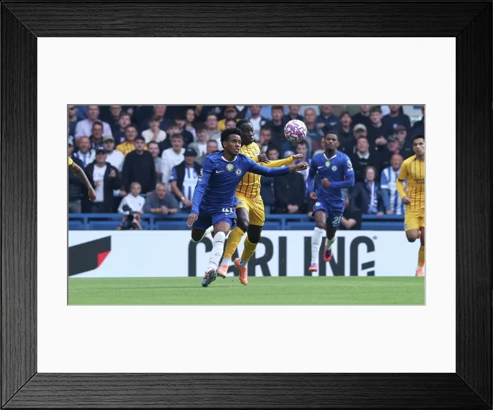 Framed Print : Chelsea v Brighton and Hove Albion Premier League 27SEP25 Framed Print : Chelsea v Brighton and Hove Albion Premier League 27SEP25