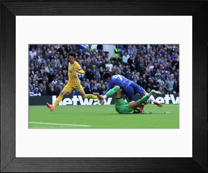 Framed Print : Chelsea v Brighton and Hove Albion Premier League 27SEP25 Framed Print : Chelsea v Brighton and Hove Albion Premier League 27SEP25